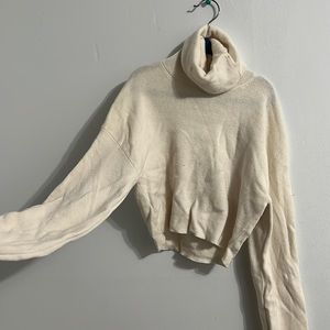 Aritzia Wilfred Rebecca Turtleneck in Light Birch